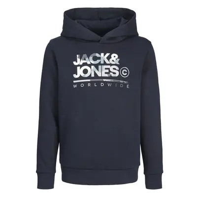 Jack & Jones Junior Mikina JJLuke námořnická modř / opálová / šedá / 99570319