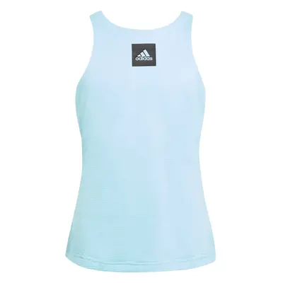 Dívčí tričko adidas Girls Match Tank Aqua 140 cm 99586216