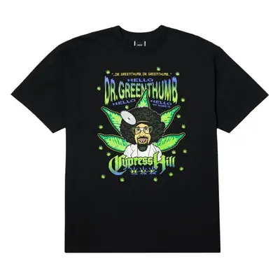 TRIKO HUF x Cypres Hi Dr Greenthumb - černá - 92140364