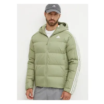 Péřová bunda adidas Essentials pánská, zelená barva, zimní, IX8905 98977212