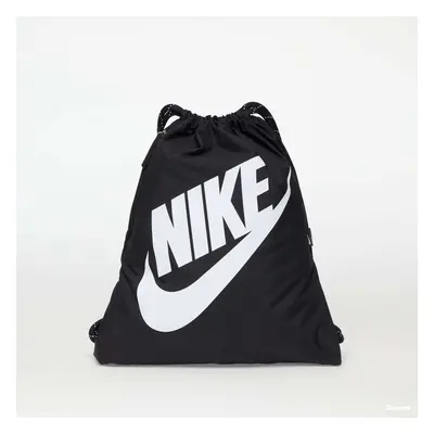 Batoh Nike Heritage Drawstring Bag Black/ Black/ White Universal 88770412