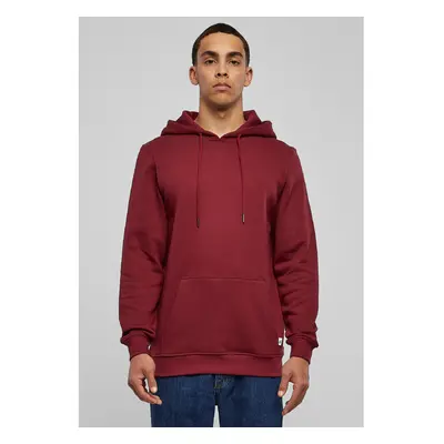 Urban Classics Bio Basic Hoody vínová 91347704