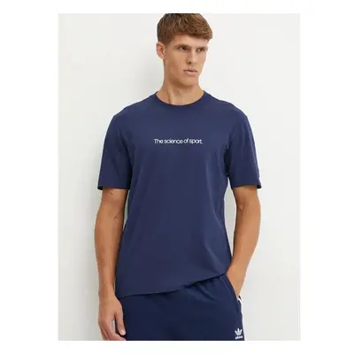 Tričko adidas Originals tmavomodrá barva, s potiskem, IZ2589 99440411