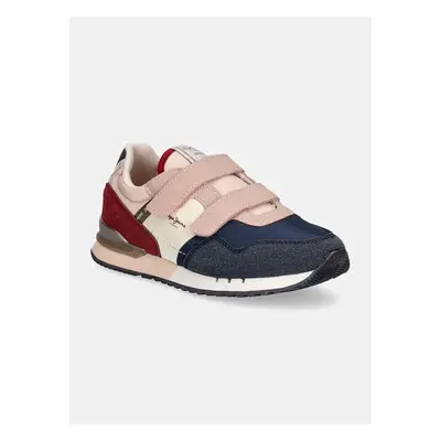 Sneakers boty Pepe Jeans LONDON COLORS tmavomodrá barva, PGS40007 99027854