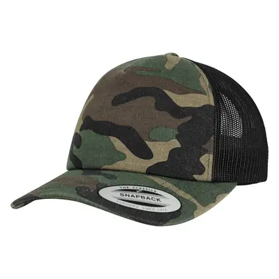 Flexfit Camo Trucker Čepice woodcamo/blk 87554594