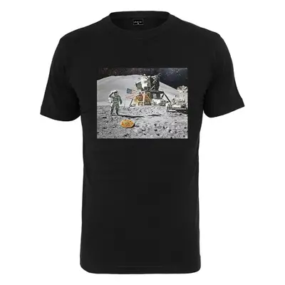 Mister Tee Pizza Moon Landing Tee černé 87562262