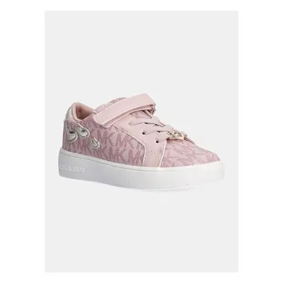 Dětské sneakers boty Michael Kors JEM KEHLANI PS růžová barva, 99825678