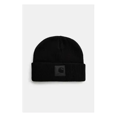 Bavlněná čepice Carhartt WIP Dawson Beanie černá barva, I033843.89XX 99247619