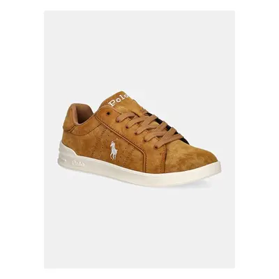 Dětské sneakers boty Polo Ralph Lauren HERITAGE COURT III béžová barva 99278769