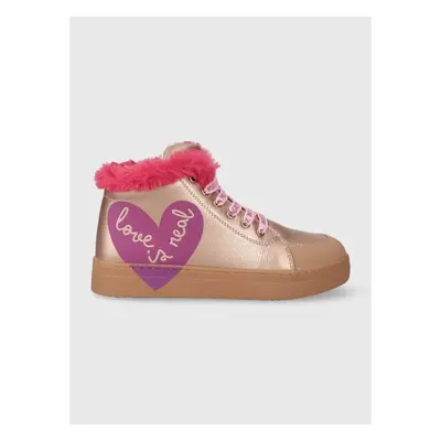 Dětské sneakers boty Agatha Ruiz de la Prada zlatá barva 85459938