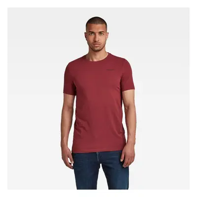 T-shirt - G-star Slim base r t s\s burgundy 96312745