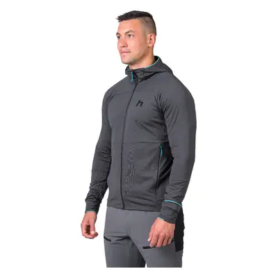 Pánská funkční mikina Hannah ETHAN HOODY anthracite mel 95273857