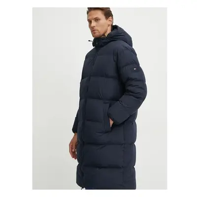 Péřová bunda Tommy Hilfiger pánská, tmavomodrá barva, zimní, 99553103