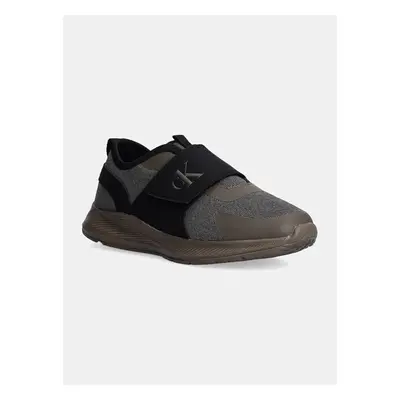 Dětské sneakers boty Calvin Klein Jeans hnědá barva, V1X9-81070 99953616