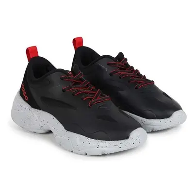 Dětské sneakers boty HUGO černá barva, G00249 99657737