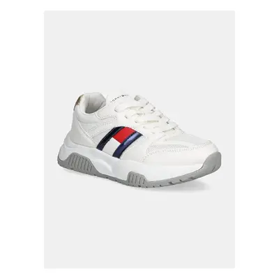 Dětské sneakers boty Tommy Hilfiger béžová barva, T3A9-33550 99953158