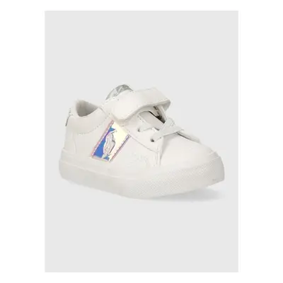 Dětské sneakers boty Polo Ralph Lauren bílá barva 90707066