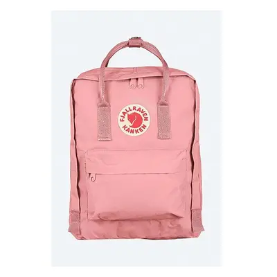 Batoh Fjallraven Kanken růžová barva, velký, s aplikací, F23510.312 84017467