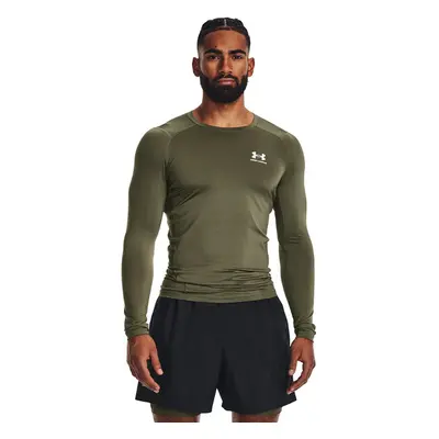 Tričko Under Armour HG Armour Comp LS Green 95298145