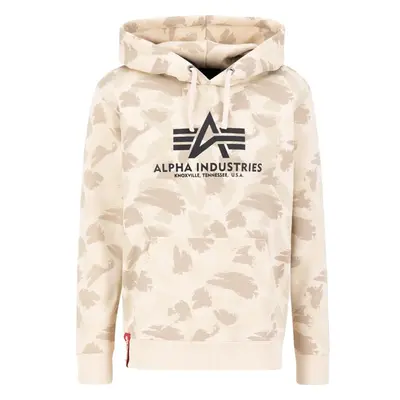 ALPHA INDUSTRIES Mikina béžová / šedobéžová / černá 94538657