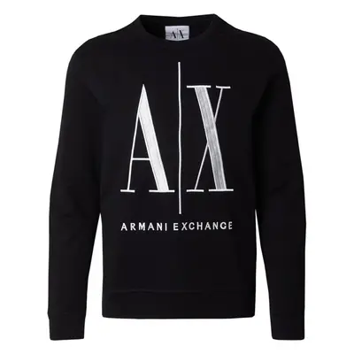 ARMANI EXCHANGE Mikina černá / bílá 51847411