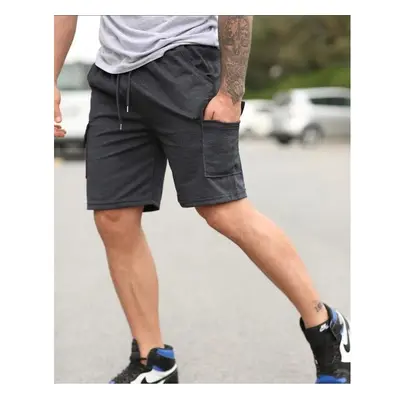 S2999 DEWBERRY CARGO POCKET MENS SHORT-ANTHRACITE 99807887