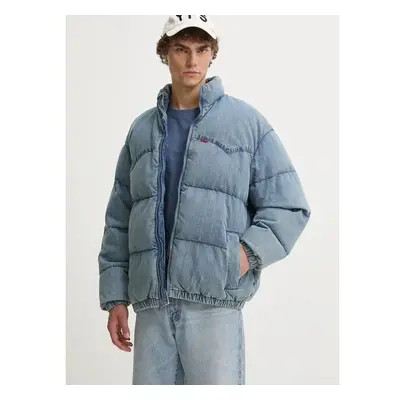 Péřová bunda Levis pánská, modrá barva, zimní, oversize, A0726 99540911