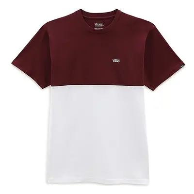 Vans MN COLORBLOCK TEE WHITE/PORT ROYALE 62167101