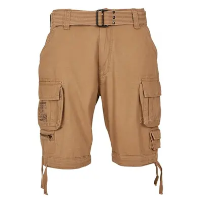 BRANDIT Kraťasy Savage Vintage Cargo Shorts - beige 84183771