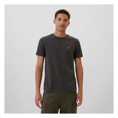 Tričko GAP Micro Logo Crew Charcoal Heather XL 100242606