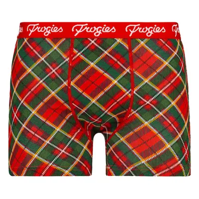 Pánské boxerky Tartan Frogies Christmas 74817509