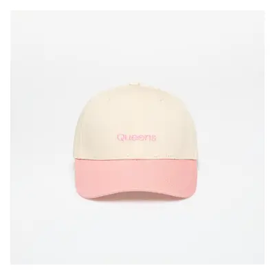 Kšiltovka Queens Essential Two Color Cap Natural/ Pink Universal 100265725