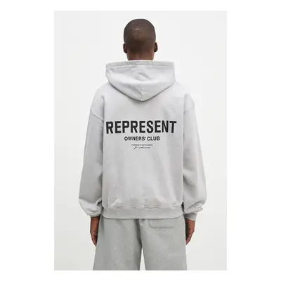 Bavlněná mikina Represent Represent Owners Club Zip Hoodie pánská, 99834093