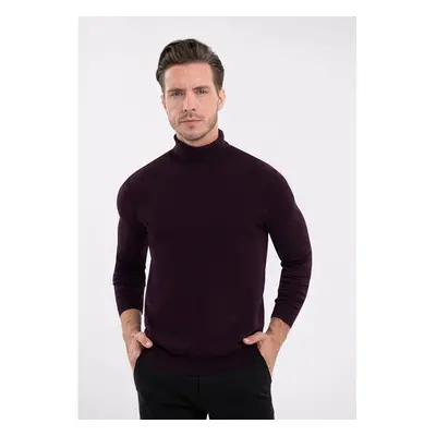 Volcano Mans Sweater S-Max Burgundy Melange 99664930