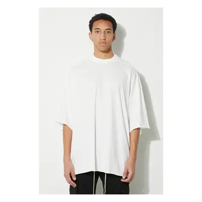 Bavlněné tričko Rick Owens Tommy T-Shirt bílá barva, DU01D1259.RN.11 90134260