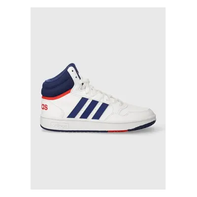 Dětské sneakers boty adidas Originals HOOPS 3.0 MID K bílá barva 89703222