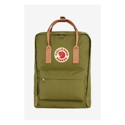 Batoh Fjallraven Kanken zelená barva, velký, s aplikací, F23510.631 84017194