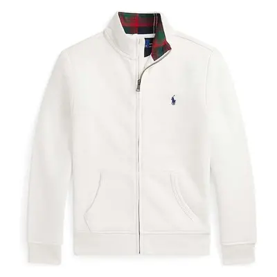 Dětská mikina Polo Ralph Lauren bílá barva, hladká, 323953025002 99686850