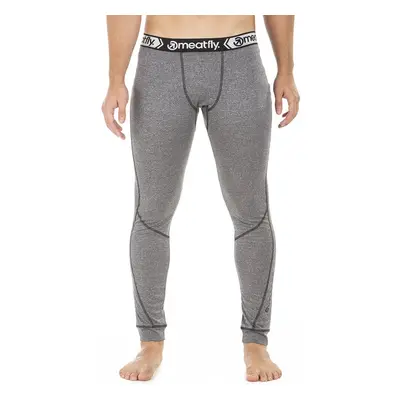 Meatfly Danny Termo Pants A - Grey Melange | Šedá 60674987