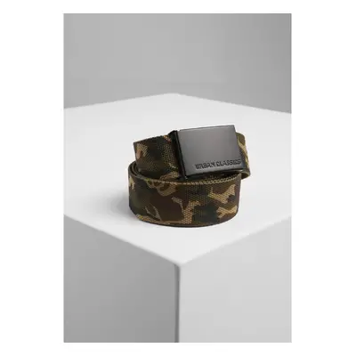 Urban Classics Plátěné opasky woodcamo/blk 91343956