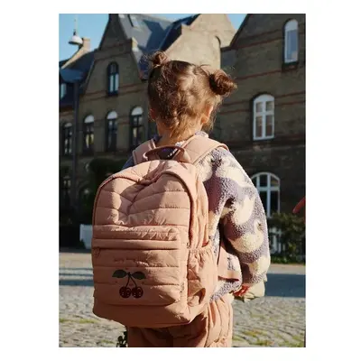 Dětský batoh Konges Sløjd JUNO QUILTED BACKPACK MIDI oranžová barva, 98696596