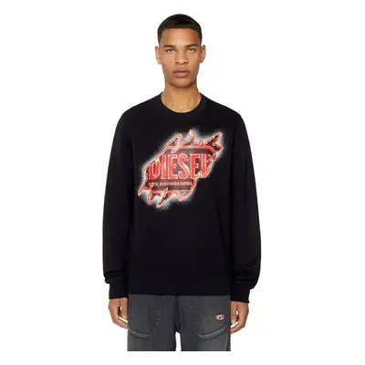 Diesel Sweatshirt - S-GINN-E9 SWEAT-SHIRT black 99803946