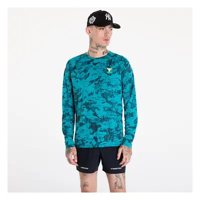 Tričko Under Armour Project Rock IsoChill LS Hydro Teal/ Black/ High 92729120