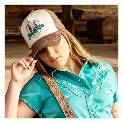 Stars and Stripes Trucker kšiltovka - TC BUFFALO turquoise 99929209