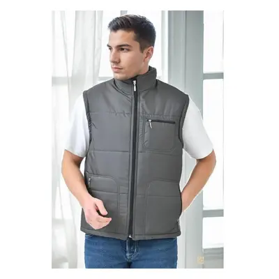 84478 Dewberry Classic Mens Vest-GREY 100234280