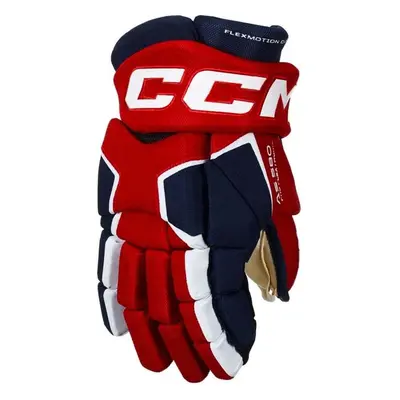 Hokejové rukavice CCM Tacks AS 580 Navy/Red/White Senior 15 palců 99601468