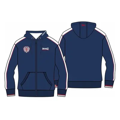 Lonsdale Mens hooded tracksuit top regular fit 99065119