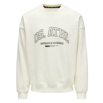 Only & Sons Mikina Alta černá / offwhite 99753589