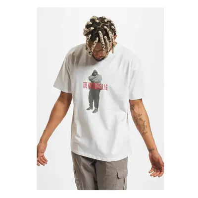 Mister Tee Biggie Smalls Concrete Tee bílé 87563232