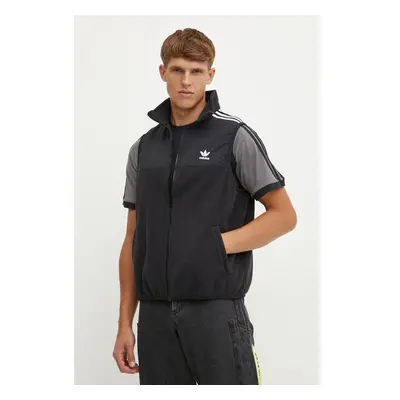 Vesta adidas Originals Fleece Vest černá barva, IZ4799 99543231